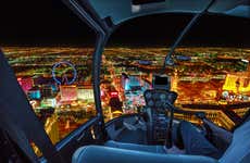 Vol en hélicoptère de nuit à Las Vegas